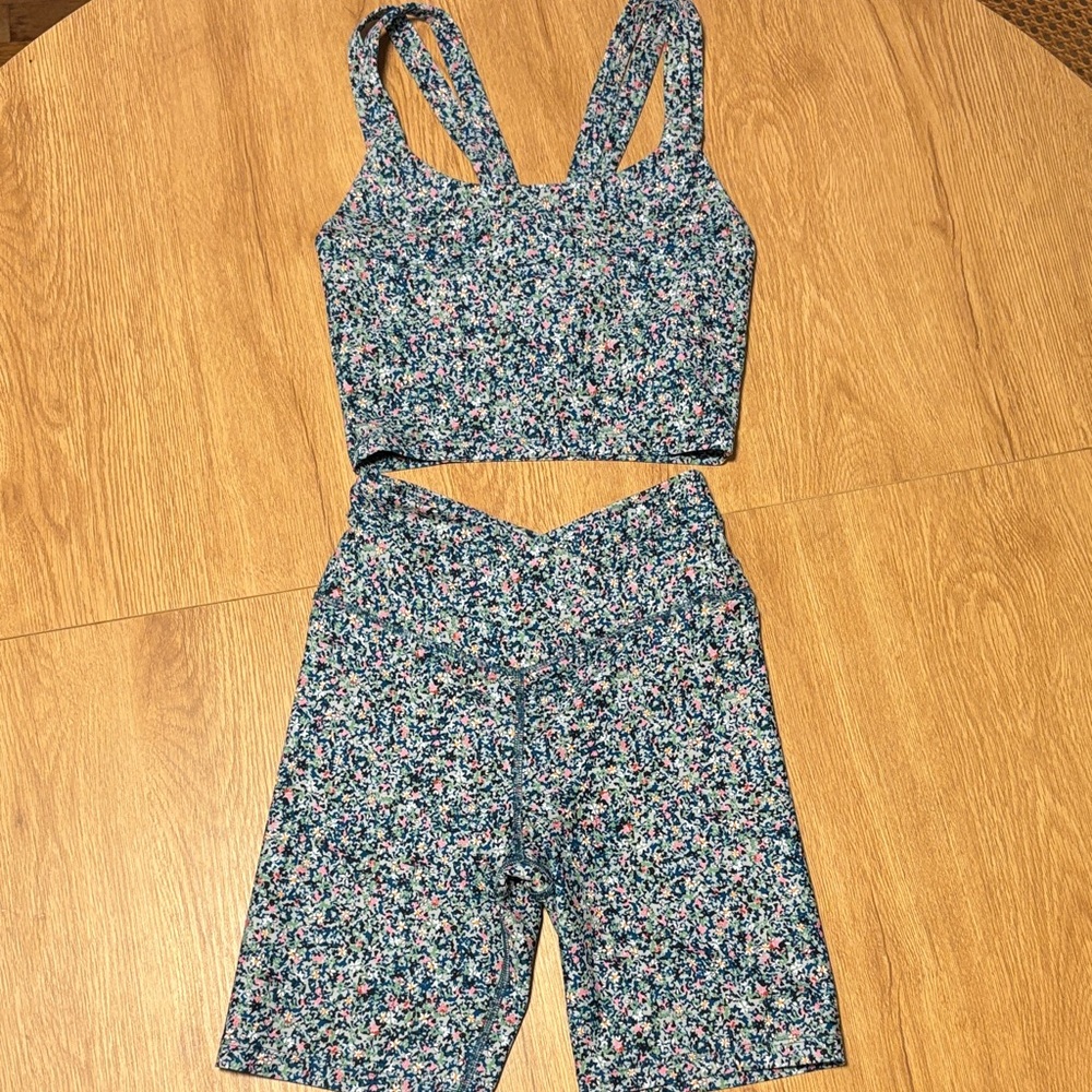 Sage Collective Floral Activewear Set
